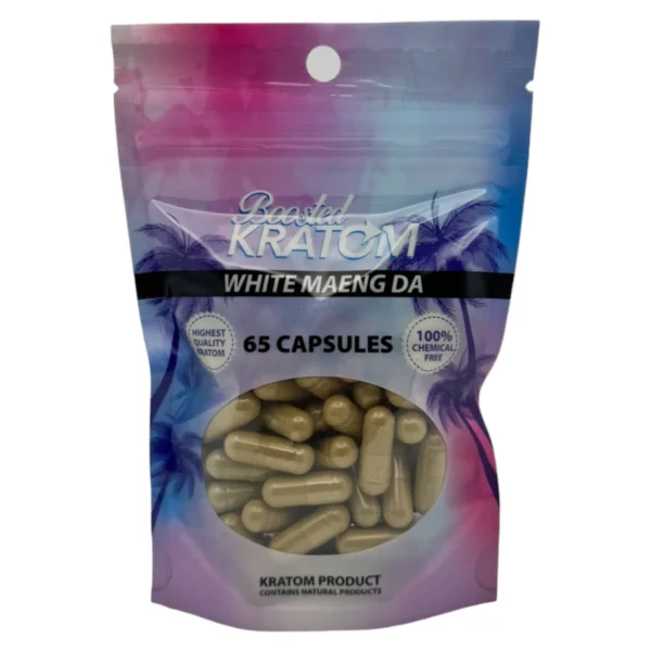 Boosted Kratom 65 Capsules - Image 3