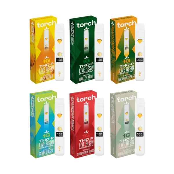 Torch Live Resin THC-P 1g Disposable
